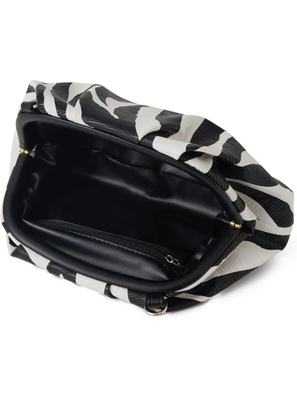 Stylish Women's Clutch Purse, Detachable Chain Crossbody Bag, Cloud Evening Bag